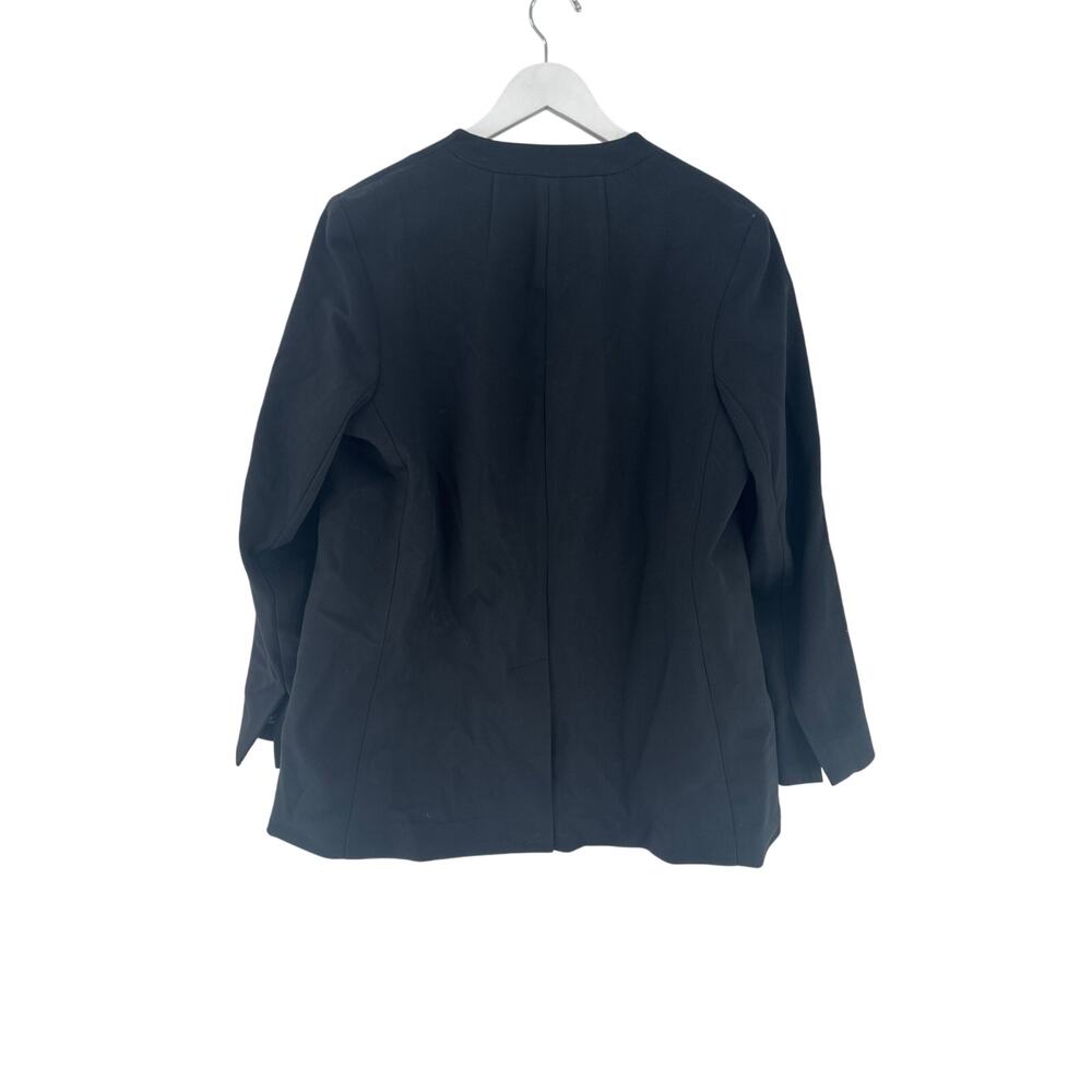 Spanx Women's Classic Black Perfect Collarless Blazer Size L - Picture 6 of 10